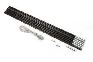 Flexible discount tent poles