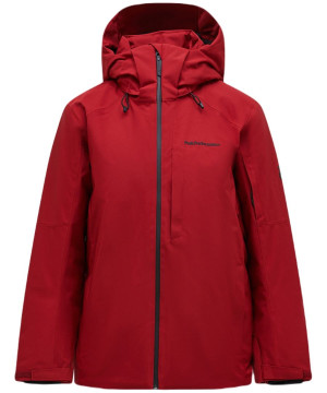 Peak performance maroon ski jacket 2025
