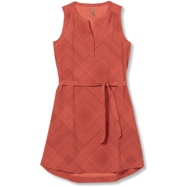 Terracotta Geo Dot Print-swatch