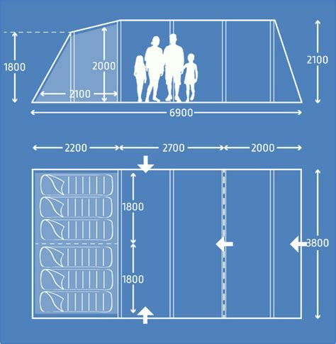Kampa hayling 6 tent 2025